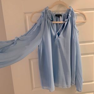 Blue blouse / top from 1. STATE